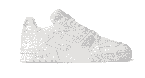 Louis Vuitton LV Trainer White Calf Leather