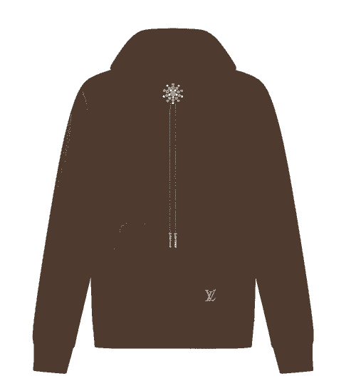 Louis Vuitton brown hoodie 