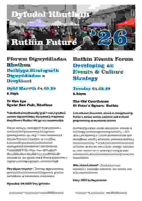 24.03.26 Fforwm Digwyddiadau ® Events Forum