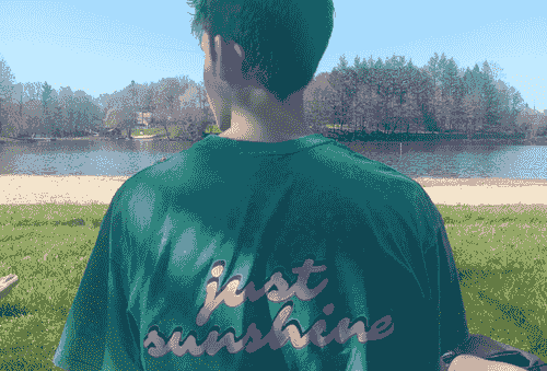 T-shirt Odey Vert