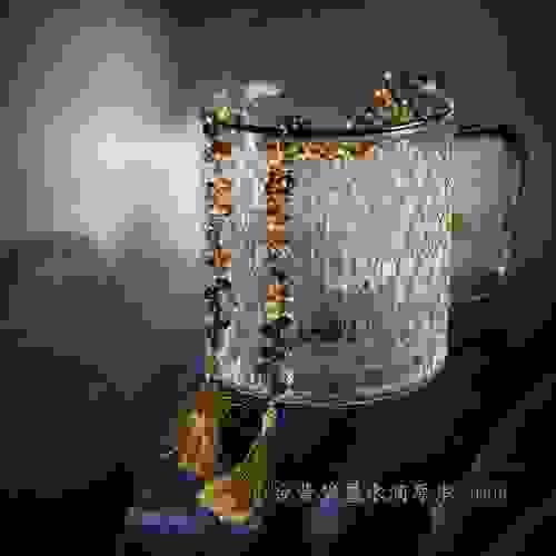 金黃碧璽水滴原串 I0016