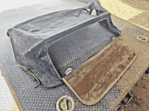 Item #59 1955-57 Ford Thunderbird Convertible Top