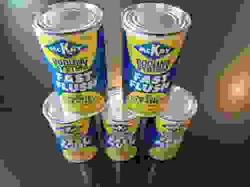 Item #269 VINTAGE MCKAYS COOLING SYSTEM FLUSH 5 CANS NOS FULL