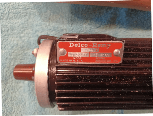 Item #186 DELCO REMY 24V COIL DRAGSTER WWII LANDSPEED SCTA TROG NOS PERFECT FROM 1952 G200