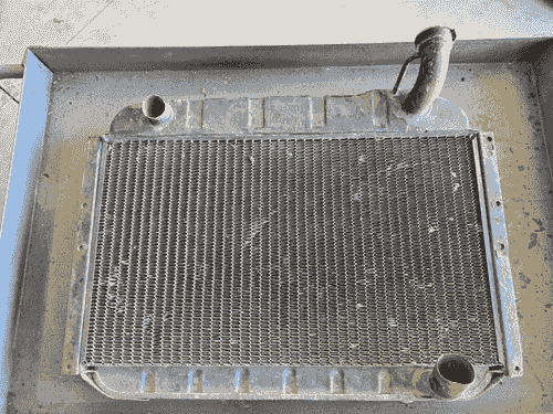 Item #85 C1 Corvette Harrison radiator OEM 1955 1956 1957 1958 1959 1960 1961