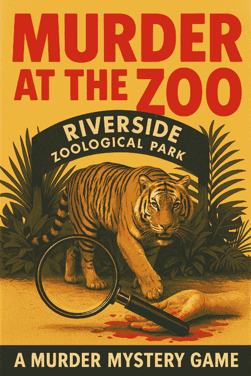 Murder at the Zoo — 4 Part Murder Mystery Game