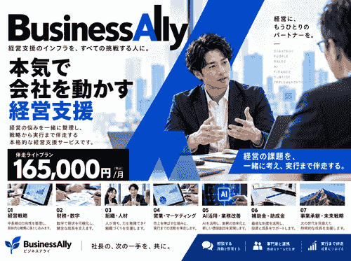 経営伴走プラン(月額165,000円)