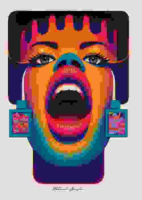 Pop Disco Reloaded A obra figital que coloca groove na sua parede  Disco x Pop Art x Realidade Aumen