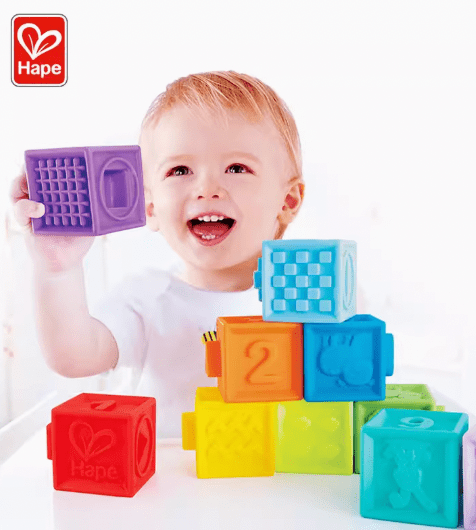Hape - 軟膠積木