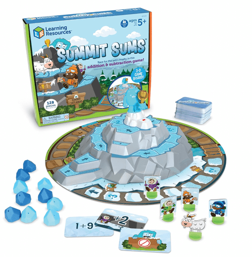 Learning Resources -  Summit Sums 3D Board Game 