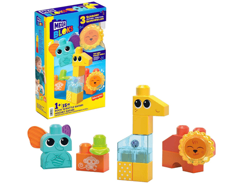  Fisher Price - MEGA BLOKS 感官建築玩具