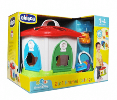 chicco-Smart 2幾何動物鎖匙屋