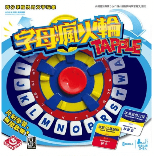 字母瘋火輪