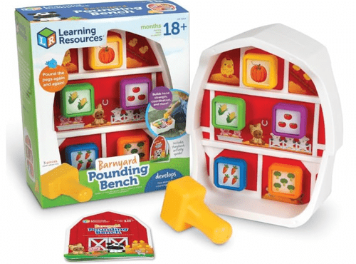 Learning Resources -  Barnyard Pounding Bench