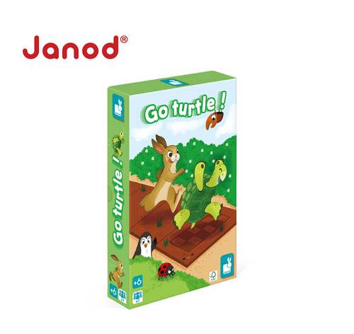 【法國Janod】趣味桌遊-龜兔賽跑