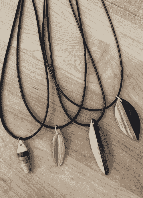 Wooden Necklace 