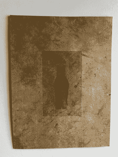 版画 / 花の馬 かみさん