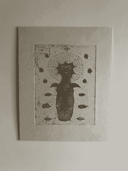 版画 / 太陽のかみさん