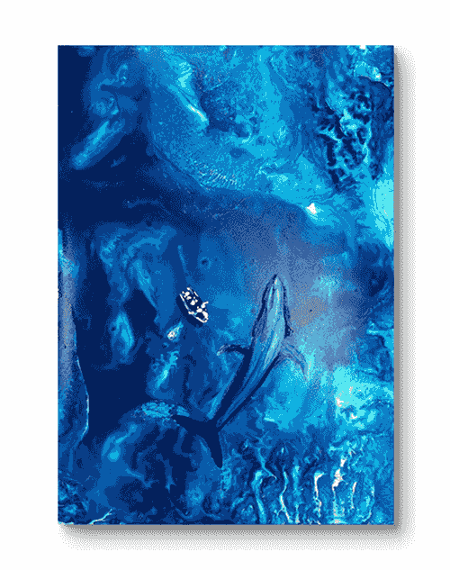 'Quiet Depth' Original Painting | Andrea Dell Art