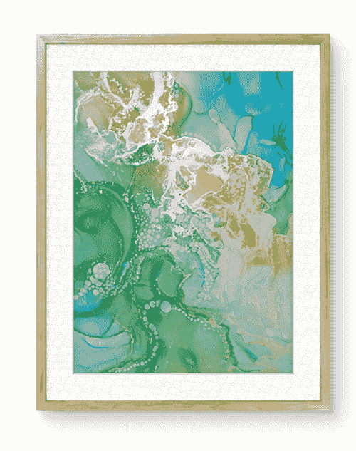 'Freshwake' Original Painting | Andrea Dell Art 