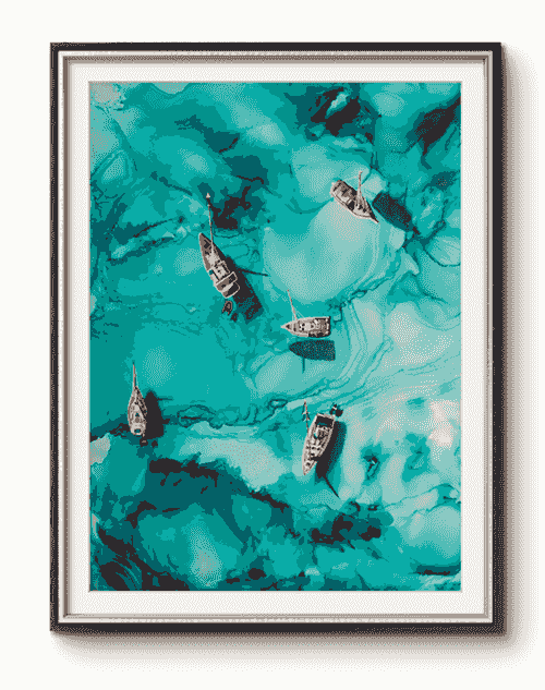 'Drop Anchor' Original Painting | Andrea Dell Art