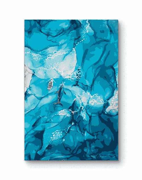 'Tidal Light' Original Painting | Andrea Dell Art