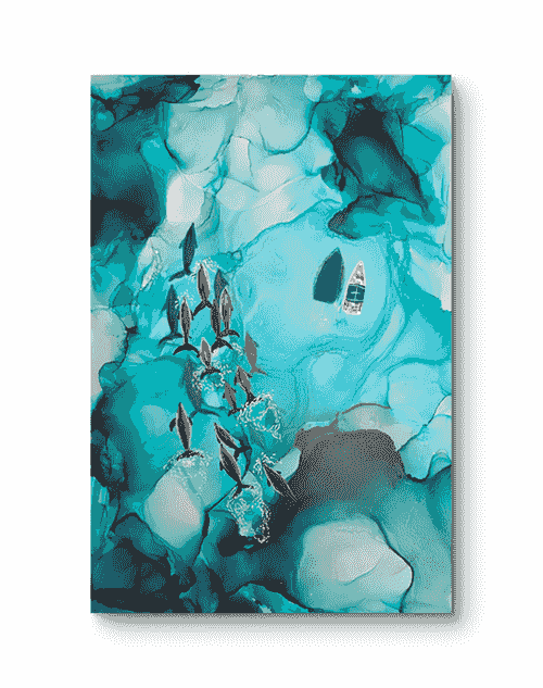 'Quiet Migration' Original Painting | Andrea Dell Art