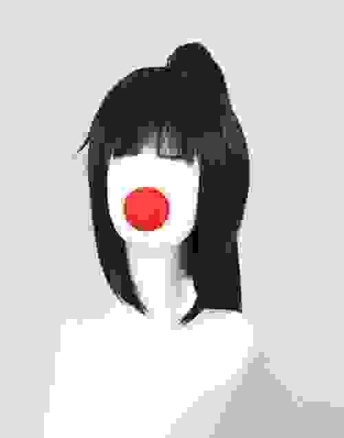 Pre-style Yandere Simulator Ayano Aishi Cospaly Wig