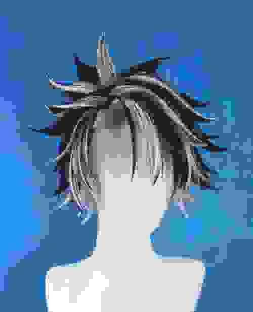 Pre-style Genshin Impac Wriothesley Cospaly Wig