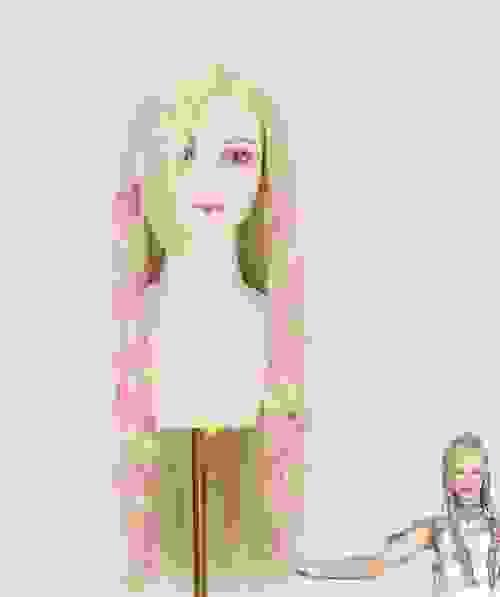 Pre-style Final Fantasy Minfilia Warde Cosplay Wig
