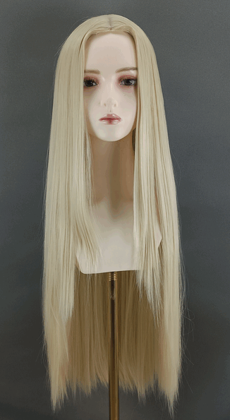 Pre-style World of Warcraft 9.0: Shadowlands Sylvanas Windrunner Cosplay Wig and Eyebrows
