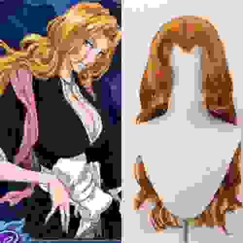Pre-style Bleach Matsumoto Rangiku Cospaly Wig