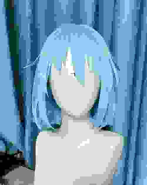 Pre-style Tōhō Purojekuto Chiruno Cospaly Wig