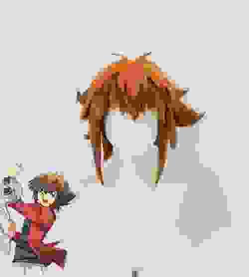Pre-style Yu-Gi-Oh GX Jaden Yuki Cosplay Wig