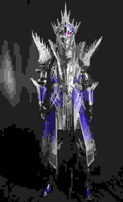 Monster Hunter Iceborne Velkhana Cosplay Armor Set - Deluxe Version