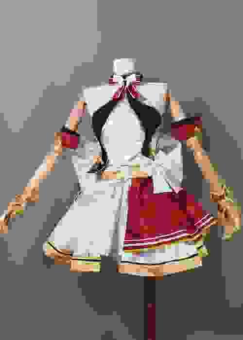 Vtuber Nakiri Ayame Cosplay Costume - Free Customize Size
