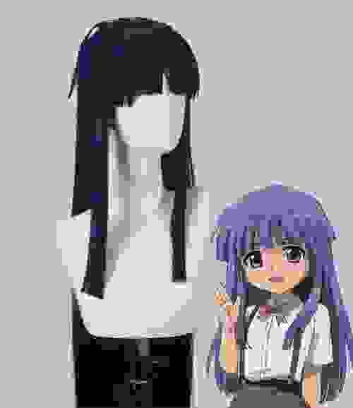 Pre-style When They Cry - Higurashi Furude Rika Cosplay Wig