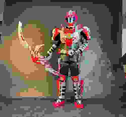 Armor Hero Dragon Man Cosplay Costume