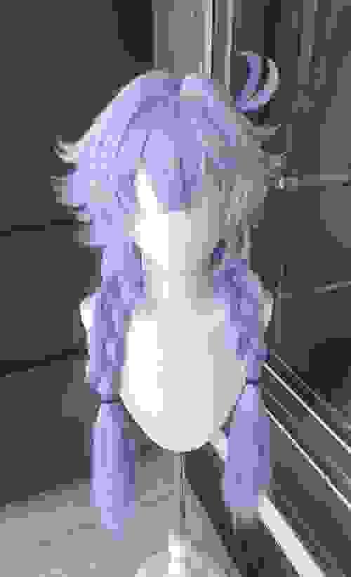 Pre-style Honkai: Star Rail Bailu Cospaly Wig