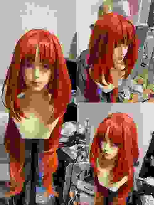Pre-style Genshin Impact Dehya Nilou Cospaly Wig