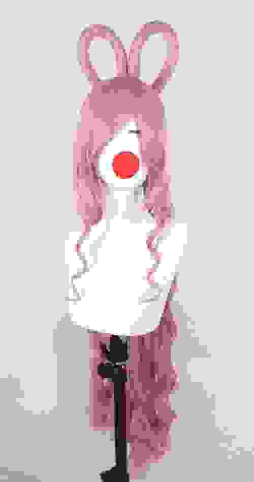 Pre-style One Piece Shirahoshi Cospaly Wig