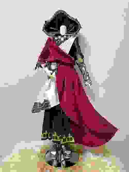 Final Fantasy Crystal Exarch Cosplay Costume