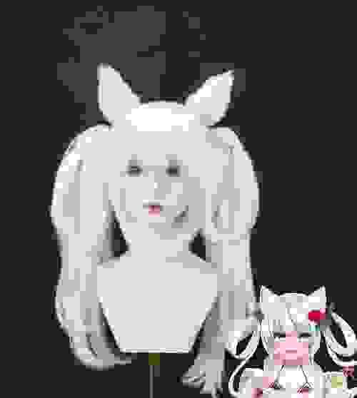 Pre-style Azur Lane Hammann Cosplay Wig