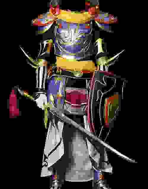 Final Fantasy XIV Warrior of Light Cosplay Costume