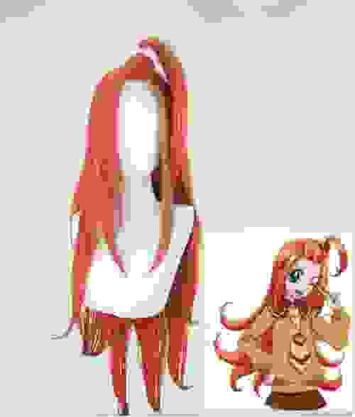 Pre-style Sugar Sugar Rune Chocolat Meilleure Cosplay Wig