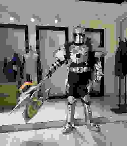 Armor Hero Snow Armor Cosplay Costume