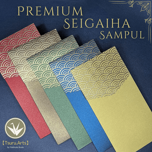 Premium Seigaiha Sampul
