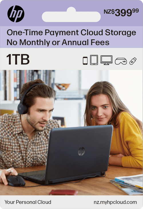 1TB One-Time Payment Cloud Storage 