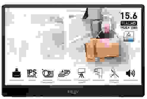 MSI 微星 PRO MP161 E2/E2U MONITOR 便攜顯示器 15.6吋 平面FHD IPS Type-C mini HDMI