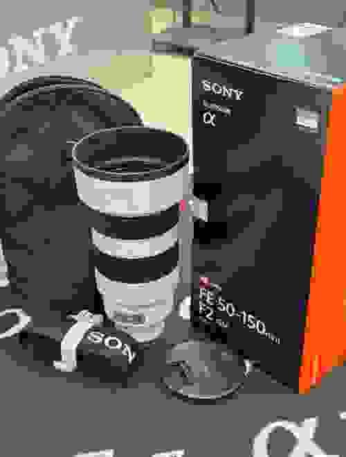 Sony FE 50-150mm F2 GM lens